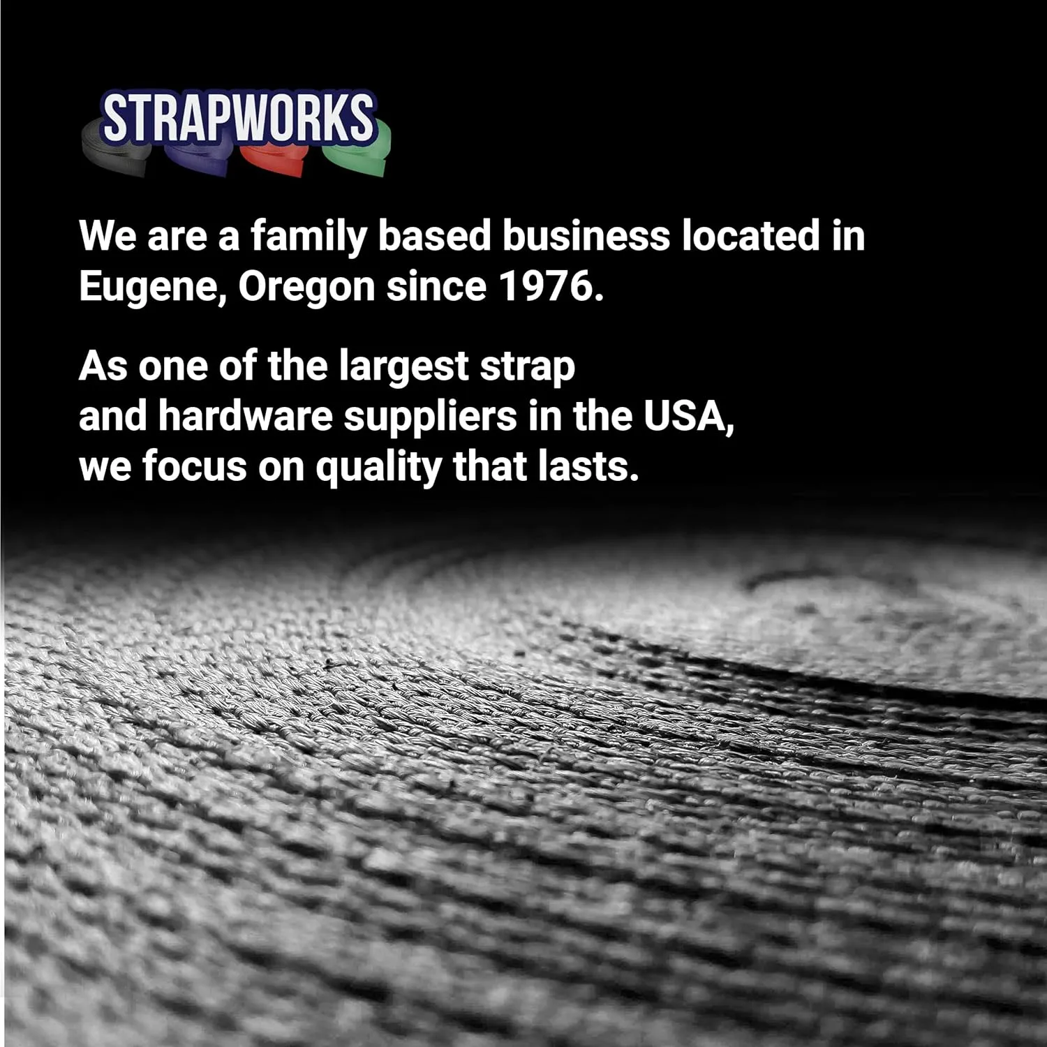 1 Inch Heavy Duty Nylon Webbing Strap Roll for Belt, Backpack, Sling, Collar, Leash, Strapping and More, 10, 20, or 50 Yards, Over 20 Colors