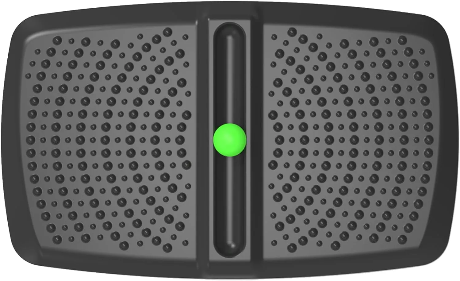 1 inch Thick Anti Fatigue Kitchen Mat Standing Mat with Massage Ball, Non Slip Standing Desk Mat with Massage Point, Multi-Purpose Comfort Floor Mat for Feet, Office, Home (Black, 17" x 28")