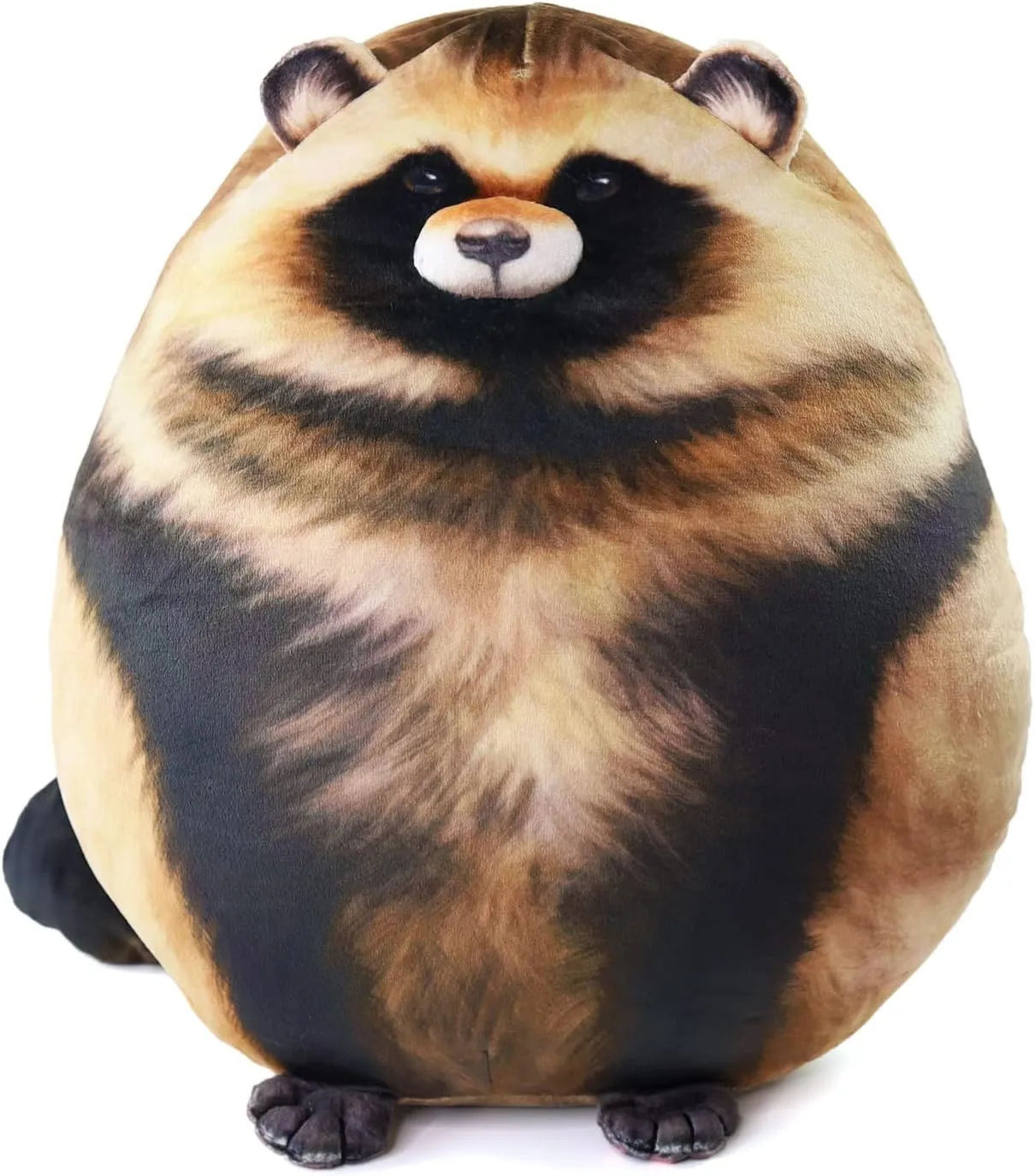 12" Raccoon Plush, Raccoon Stuffed Animal, Cute Plushies for Girls, Soft Plush Pillow, Kitten Plush Throw Pillow Doll Big Plush Toy Decoration Doll Gift for Kids Boys Birthday