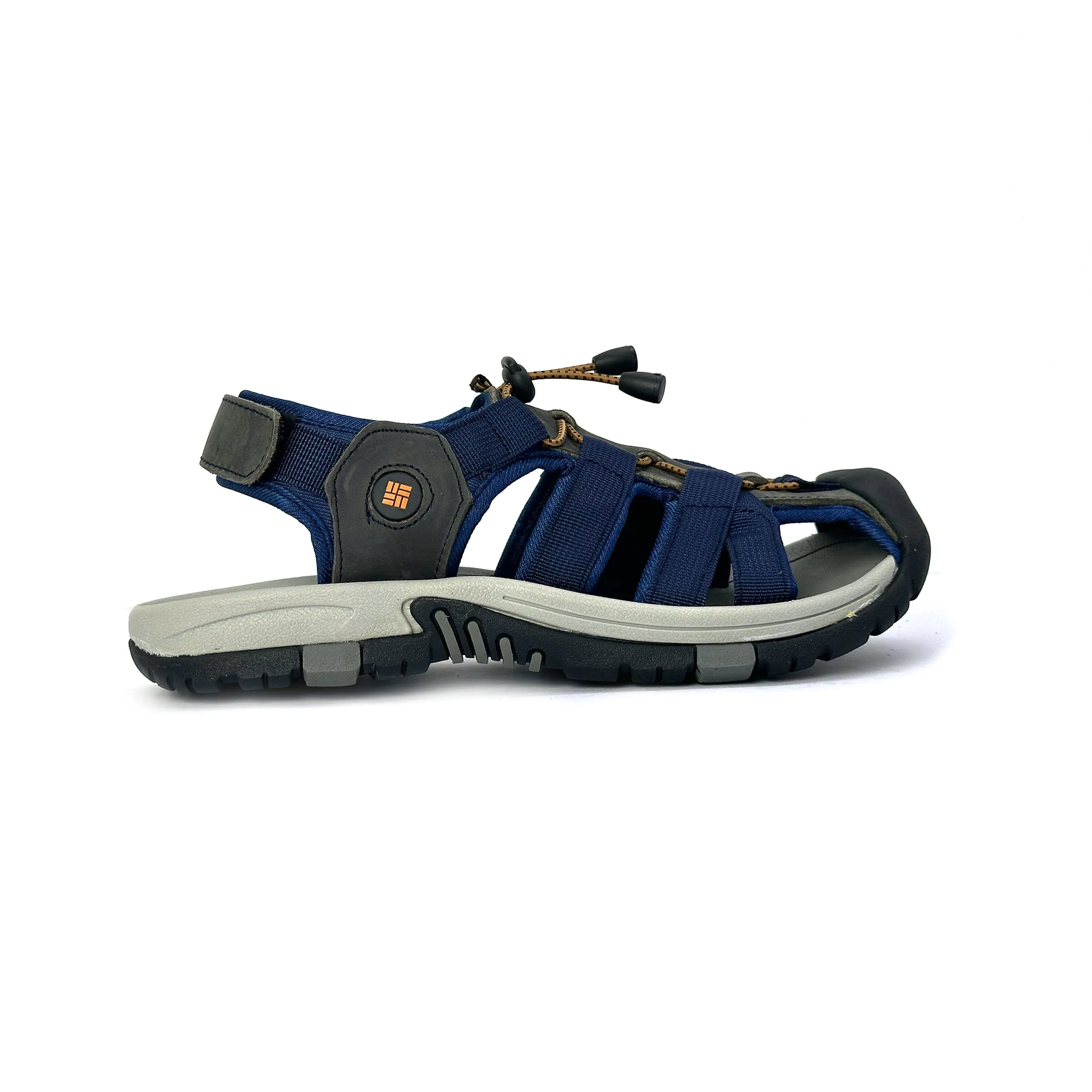 27023-NAVY  Premium with belt High-Quality Men's sandal