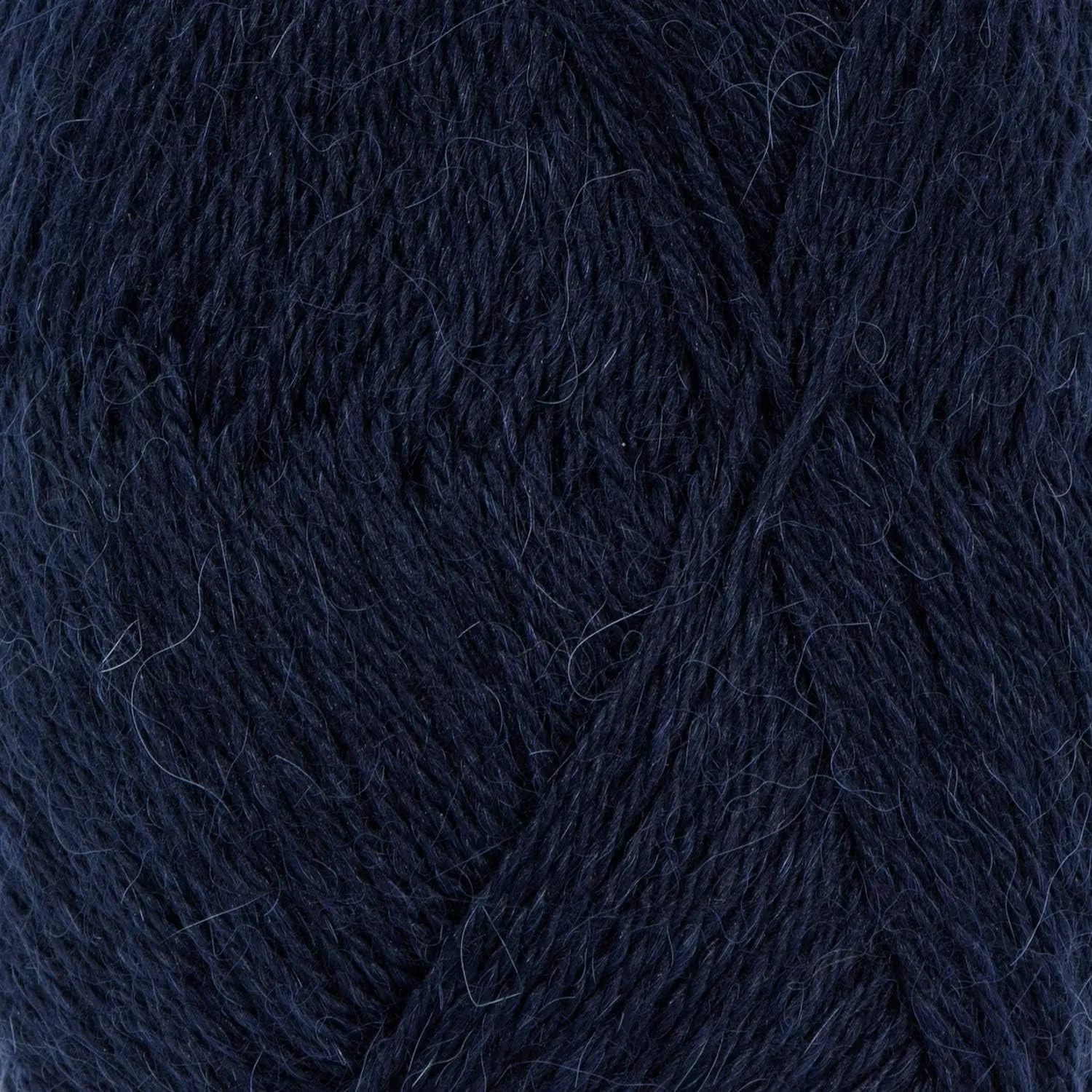(3 Small Gorgeous Skeins) Alpaca Yarn Blend Umayo [657 Yards Total], #2 Fingering (Dark Navy)