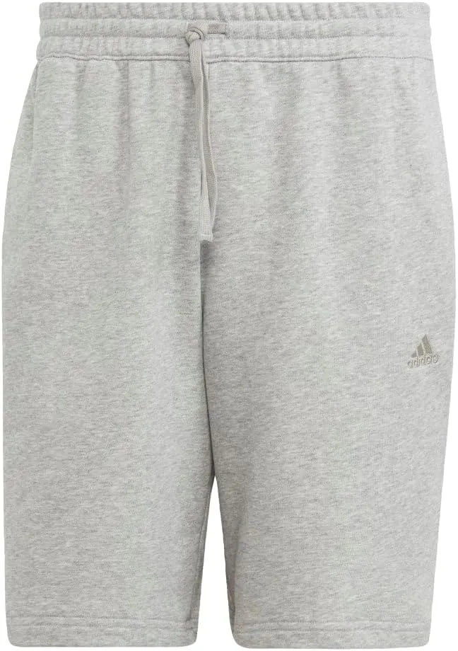 adidas All SZN French Terry Mens Shorts L Medium Grey Heather