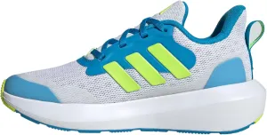 adidas Fortarun 3.0 Sneaker, Dash Grey/Lucid Lemon/Solar Blue, 6 US Unisex Big Kid