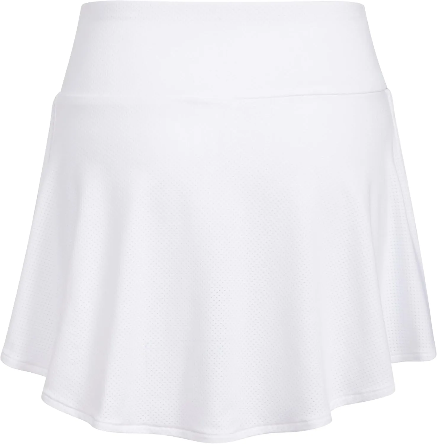 adidas Girls' 3-Stripe Flounce Knit Skorts Tennis Skirt