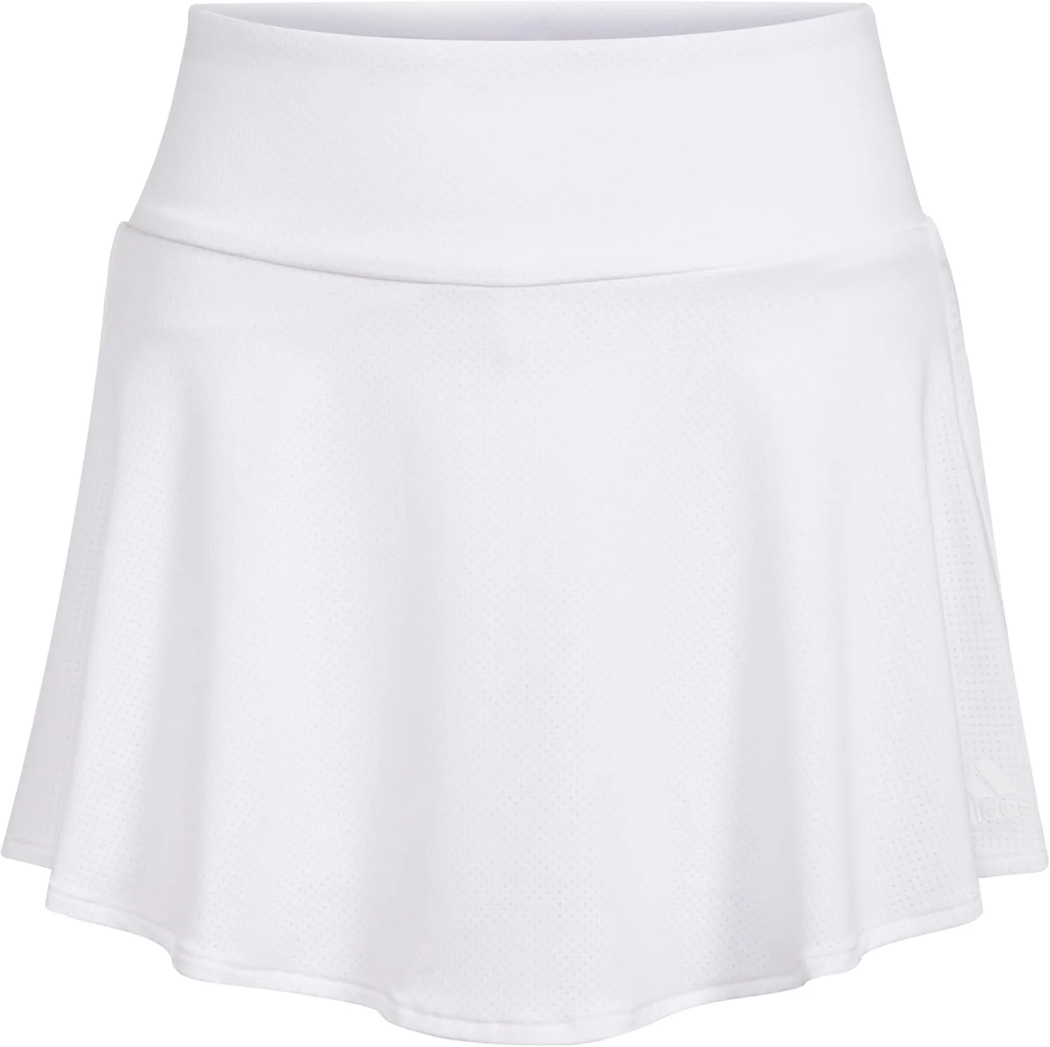 adidas Girls' 3-Stripe Flounce Knit Skorts Tennis Skirt