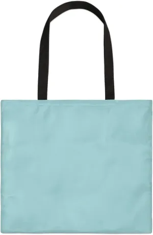 Airy Blue Canvas Tote Bag for Women Men Stylish Tote Handbag Shoulder Bag Reusable Grocery Bag