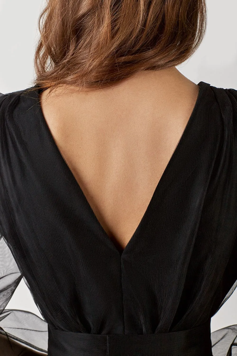 Airy mesh dress