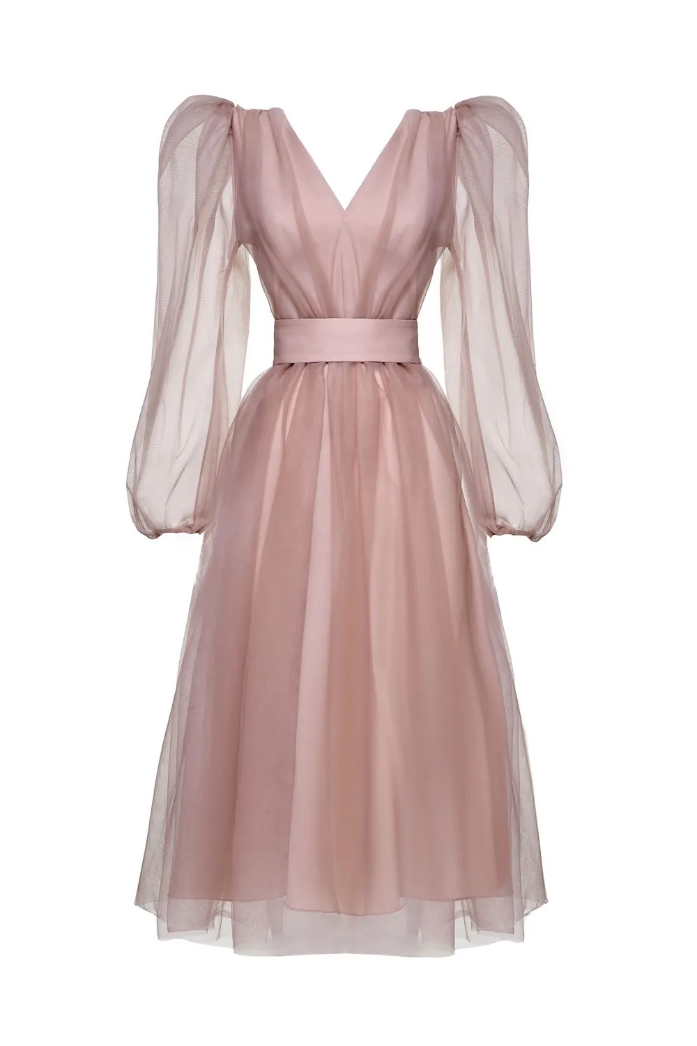 Airy mesh dress