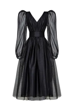Airy mesh dress
