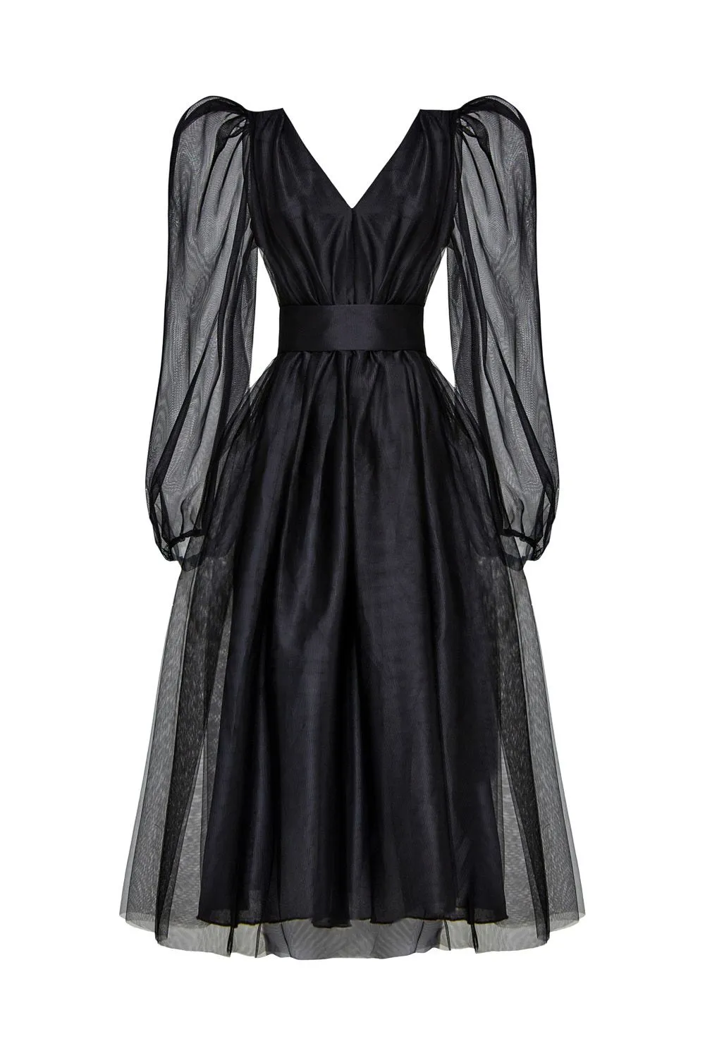 Airy mesh dress