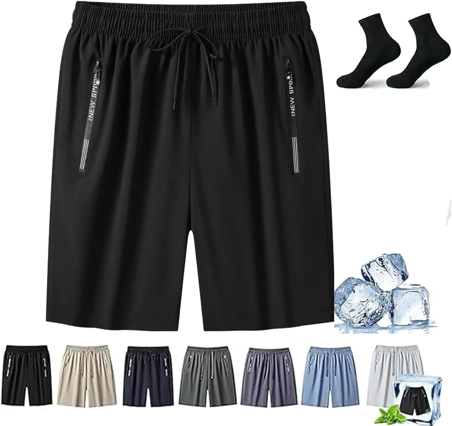 Airyflex Shorts, Airy Flex Iced Active Shorts for Women, Icedactive-Women's Ice Silk Quick Drying Stretch Short