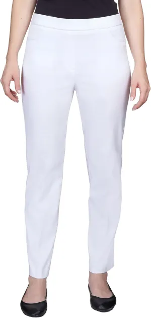 Alfred Dunner Women's Allure Slimming Plus Size Stretch Pants-Modern Fit