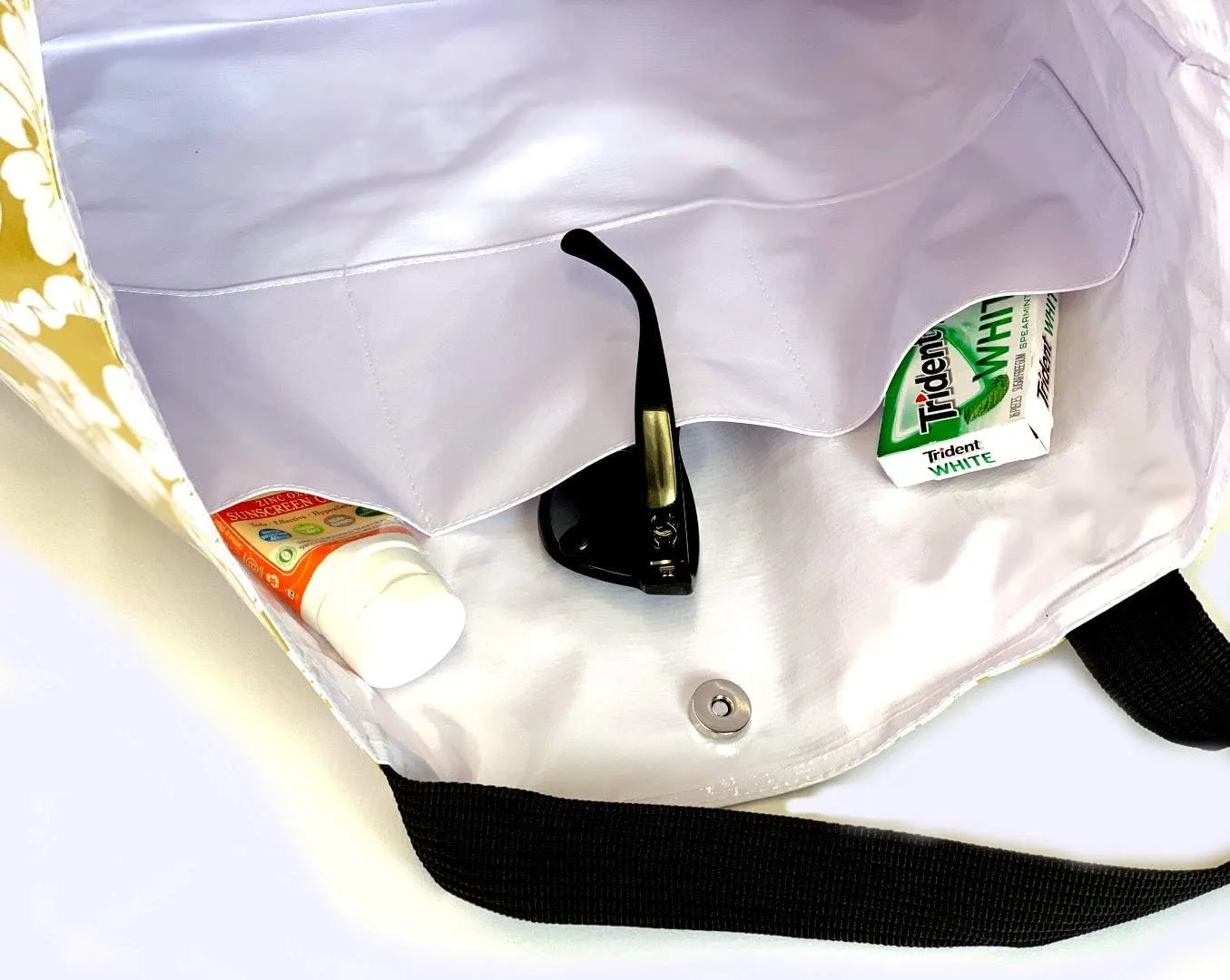 Alux Tote Bag for Women - Waterproof, Sturdy & Spacious Bag for Beach, Work, Gym, Travel - Eco-Friendly & Easy to Clean