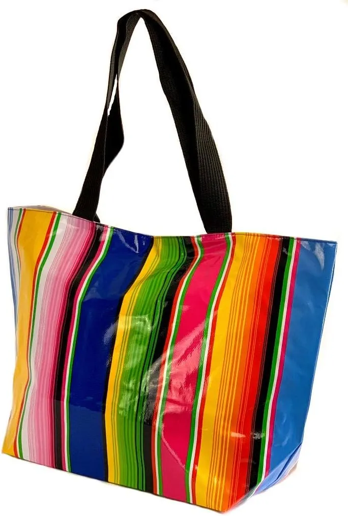 Alux Tote Bag for Women - Waterproof, Sturdy & Spacious Bag for Beach, Work, Gym, Travel - Eco-Friendly & Easy to Clean