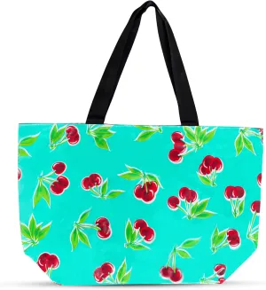 Alux Tote Bag for Women - Waterproof, Sturdy & Spacious Bag for Beach, Work, Gym, Travel - Eco-Friendly & Easy to Clean
