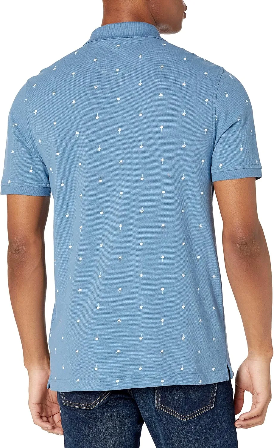 Amazon Essentials Men's Polo Shirts Short Sleeve, Slim-Fit Cotton Pique