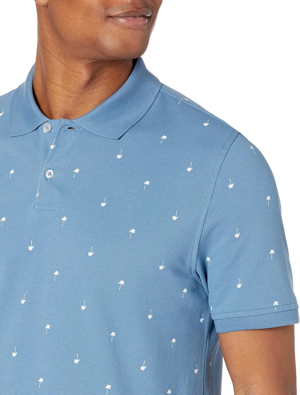 Amazon Essentials Men's Polo Shirts Short Sleeve, Slim-Fit Cotton Pique