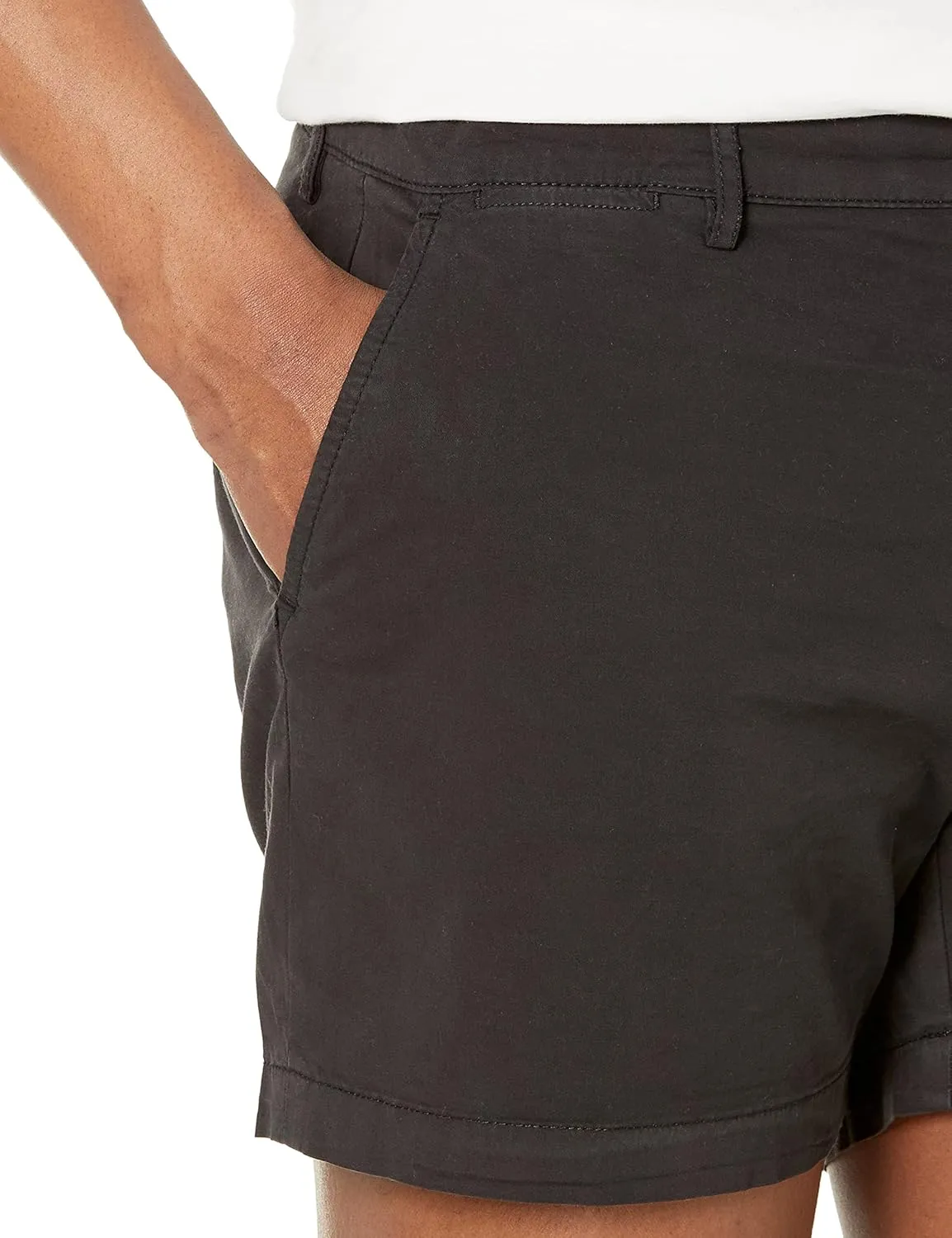 Amazon Essentials Men's Slim-Fit 5" Flat-Front Comfort Stretch Chino Short (Previously Goodthreads)