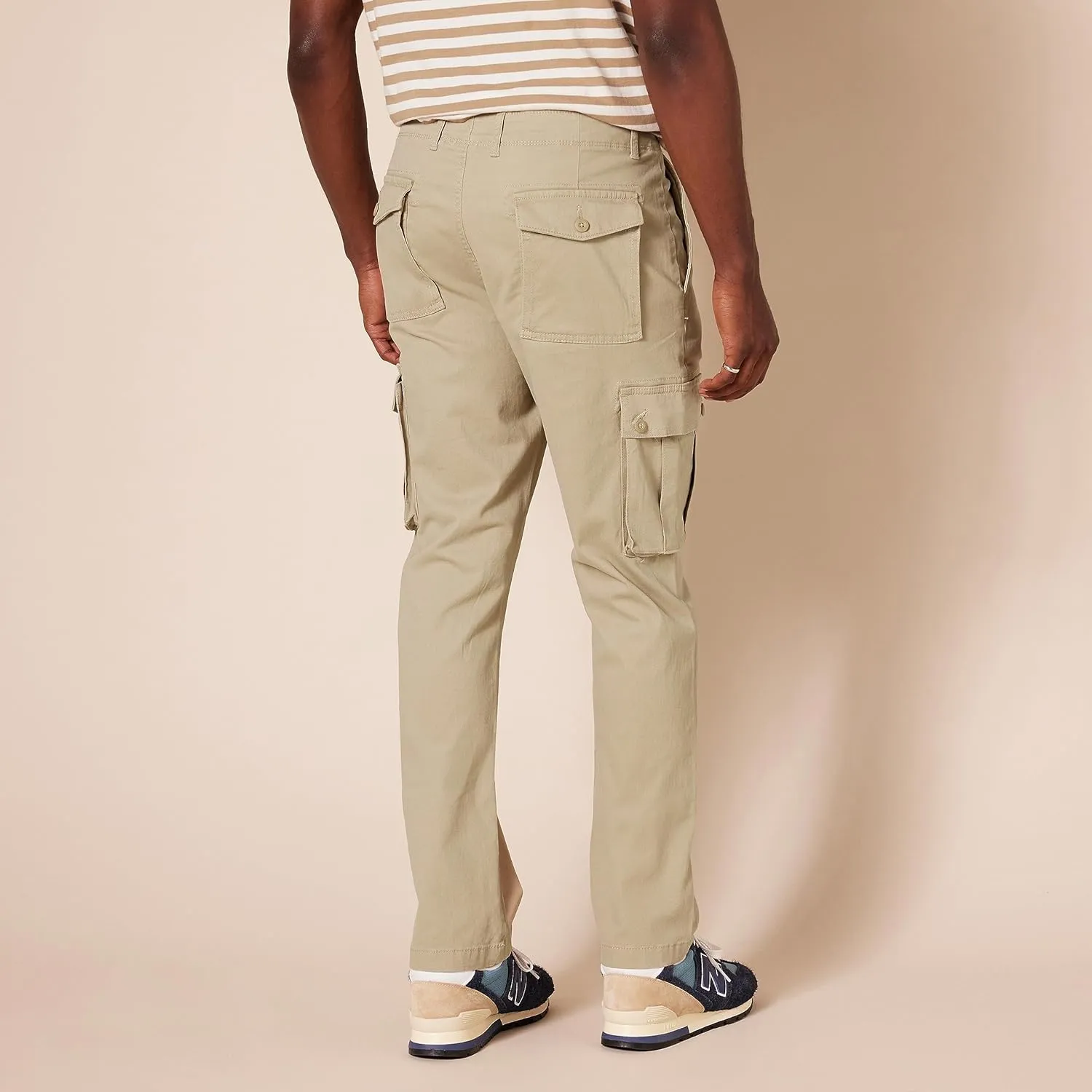 Amazon Essentials Men's Slim-Fit Stretch Cargo Pant (Available in Big & Tall)
