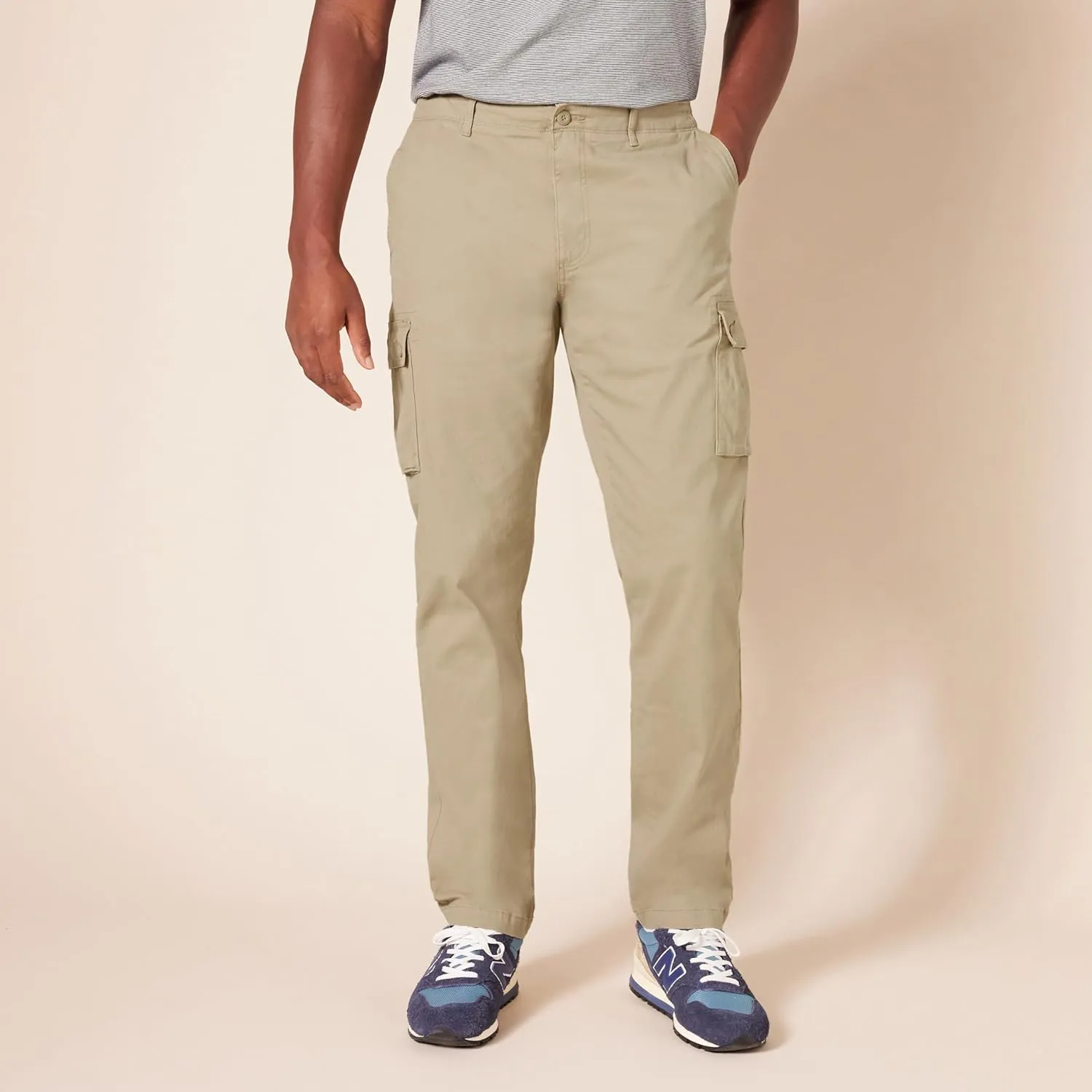 Amazon Essentials Men's Slim-Fit Stretch Cargo Pant (Available in Big & Tall)