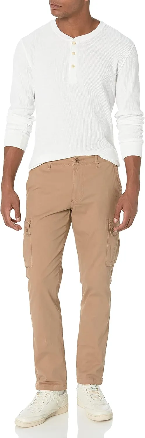 Amazon Essentials Men's Slim-Fit Stretch Cargo Pant (Available in Big & Tall)