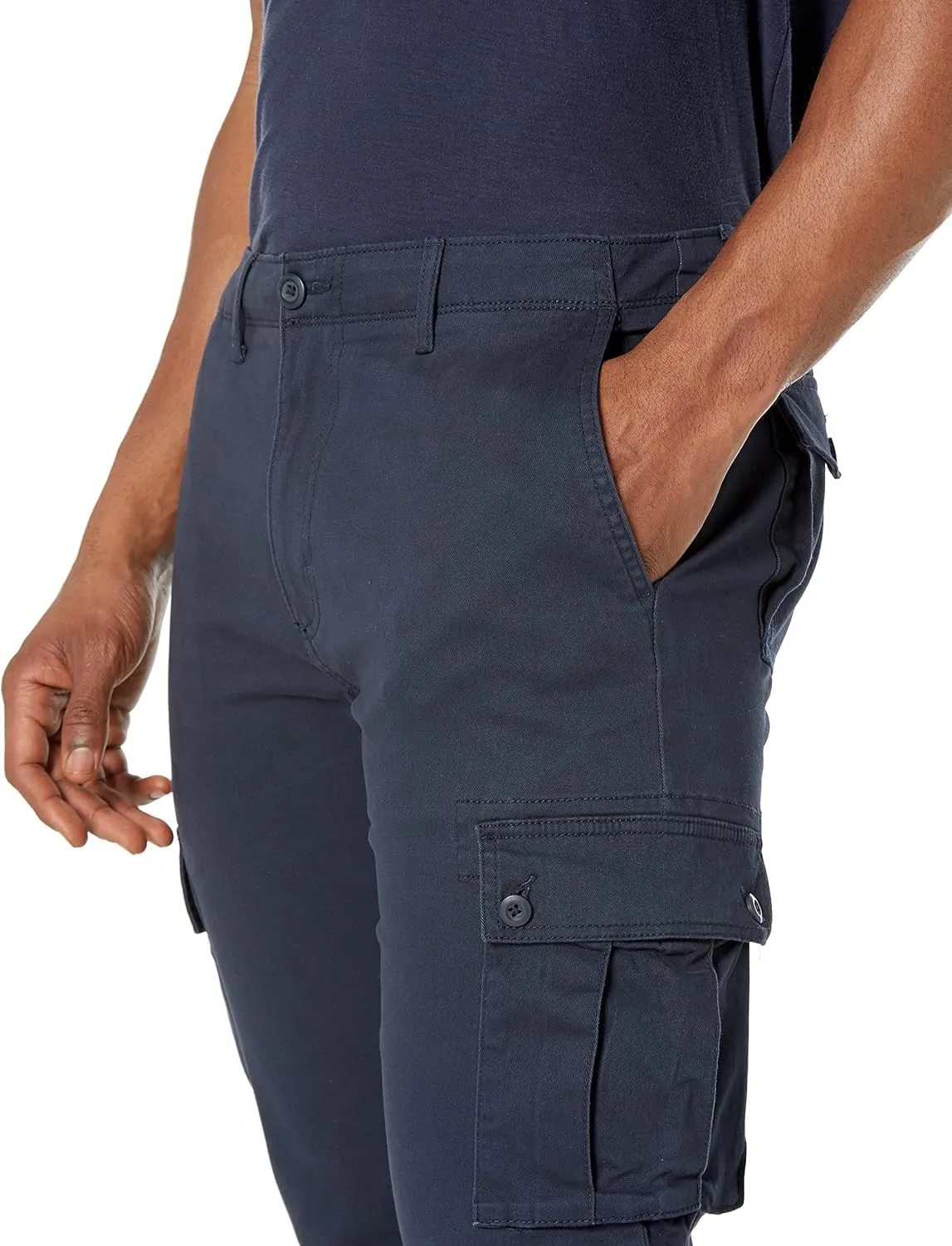 Amazon Essentials Men's Slim-Fit Stretch Cargo Pant (Available in Big & Tall)