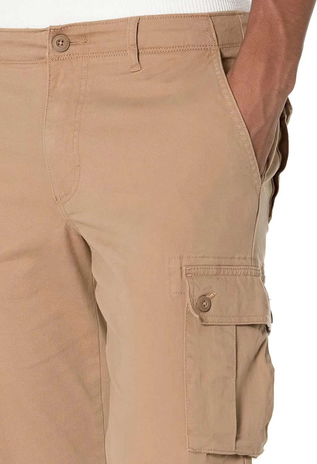 Amazon Essentials Men's Slim-Fit Stretch Cargo Pant (Available in Big & Tall)