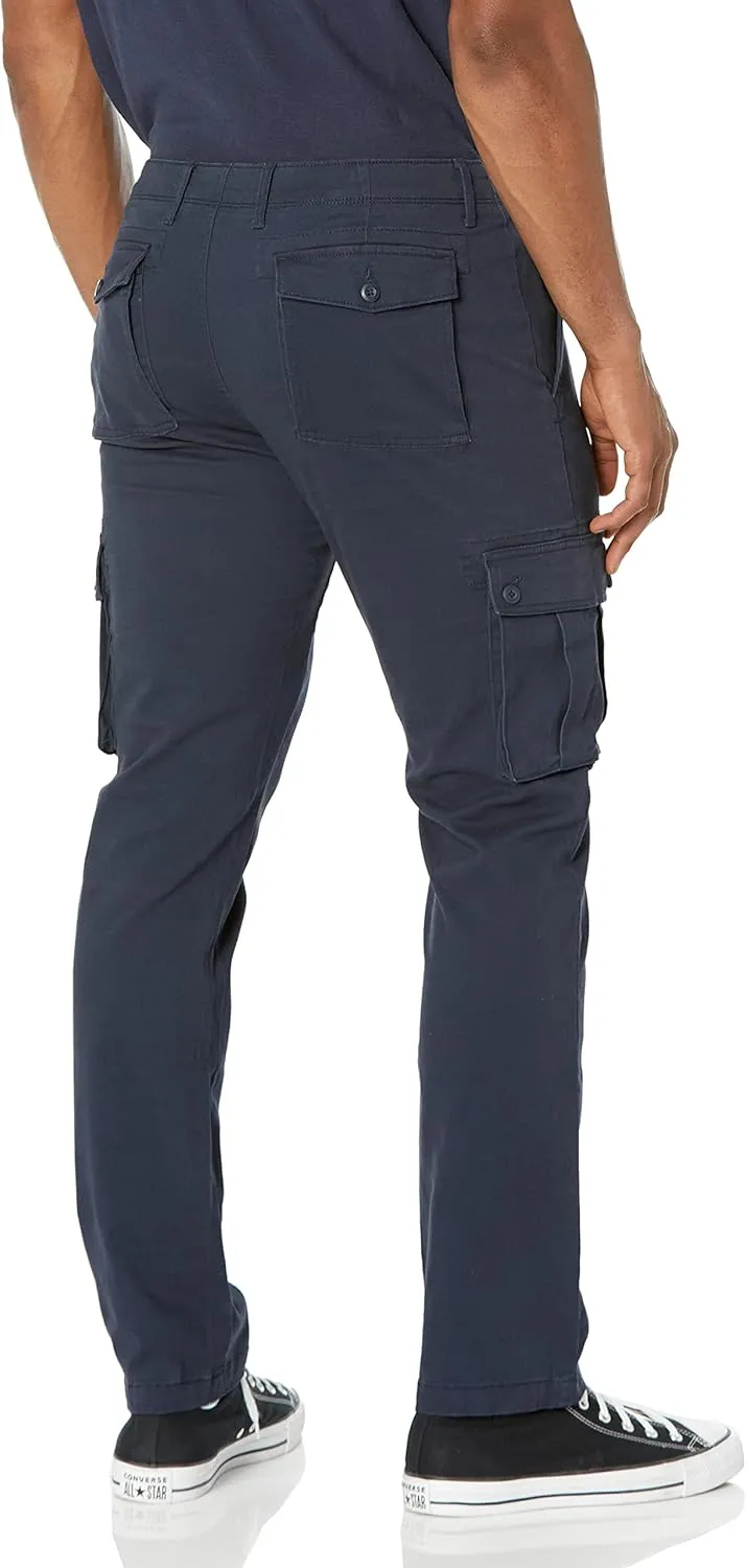 Amazon Essentials Men's Slim-Fit Stretch Cargo Pant (Available in Big & Tall)