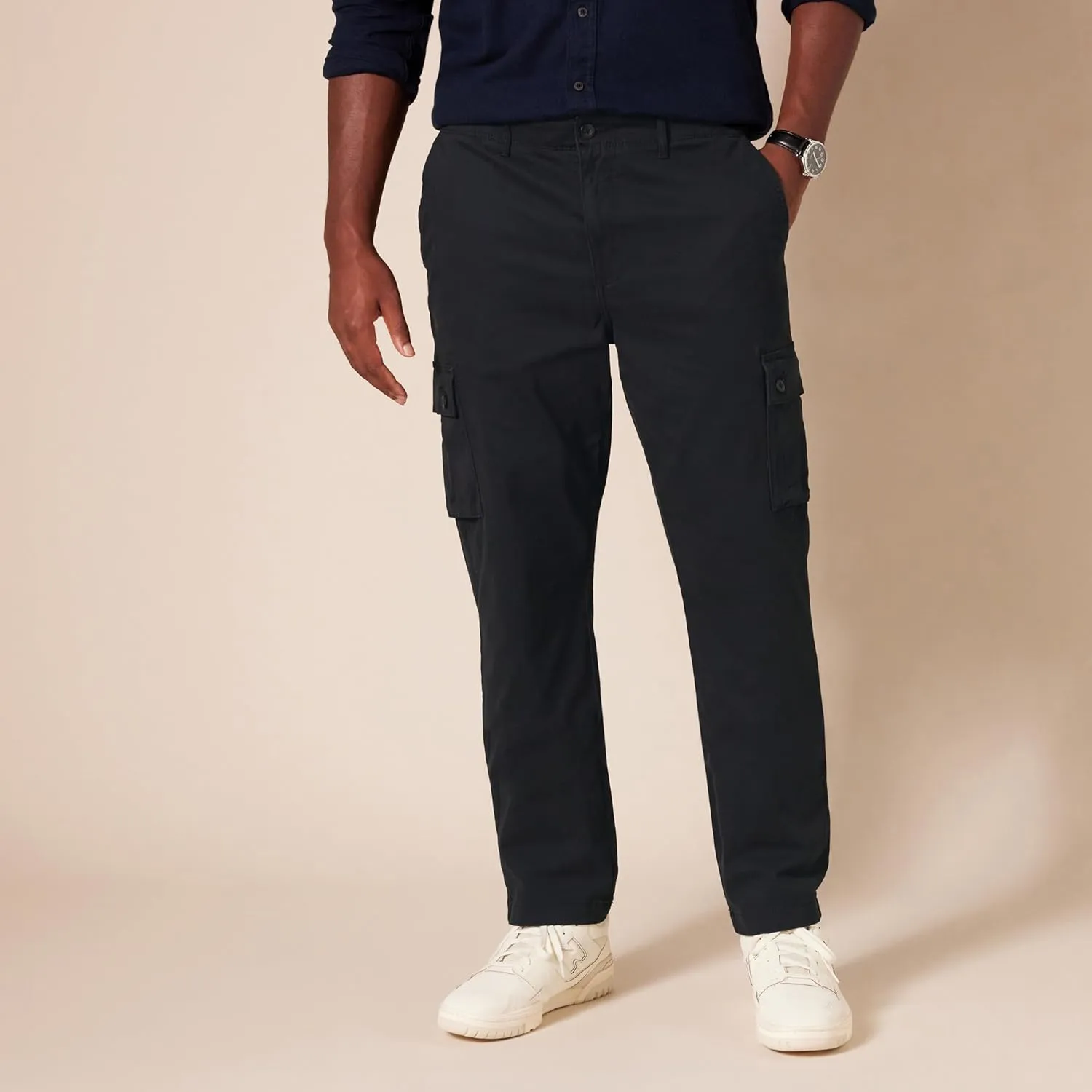 Amazon Essentials Men's Slim-Fit Stretch Cargo Pant (Available in Big & Tall)