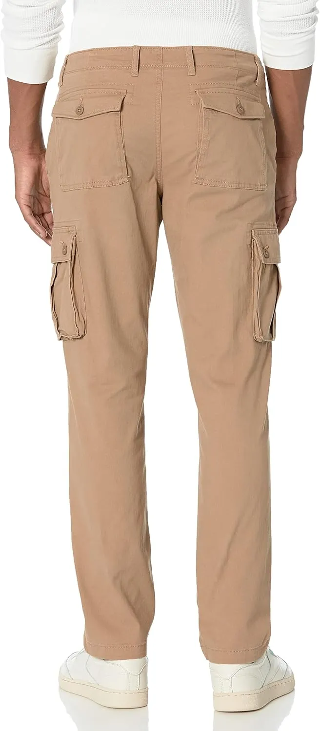 Amazon Essentials Men's Slim-Fit Stretch Cargo Pant (Available in Big & Tall)