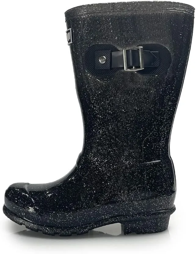 Amoji Gril Easy On Rain Boots (Little Kid/Big Kid)