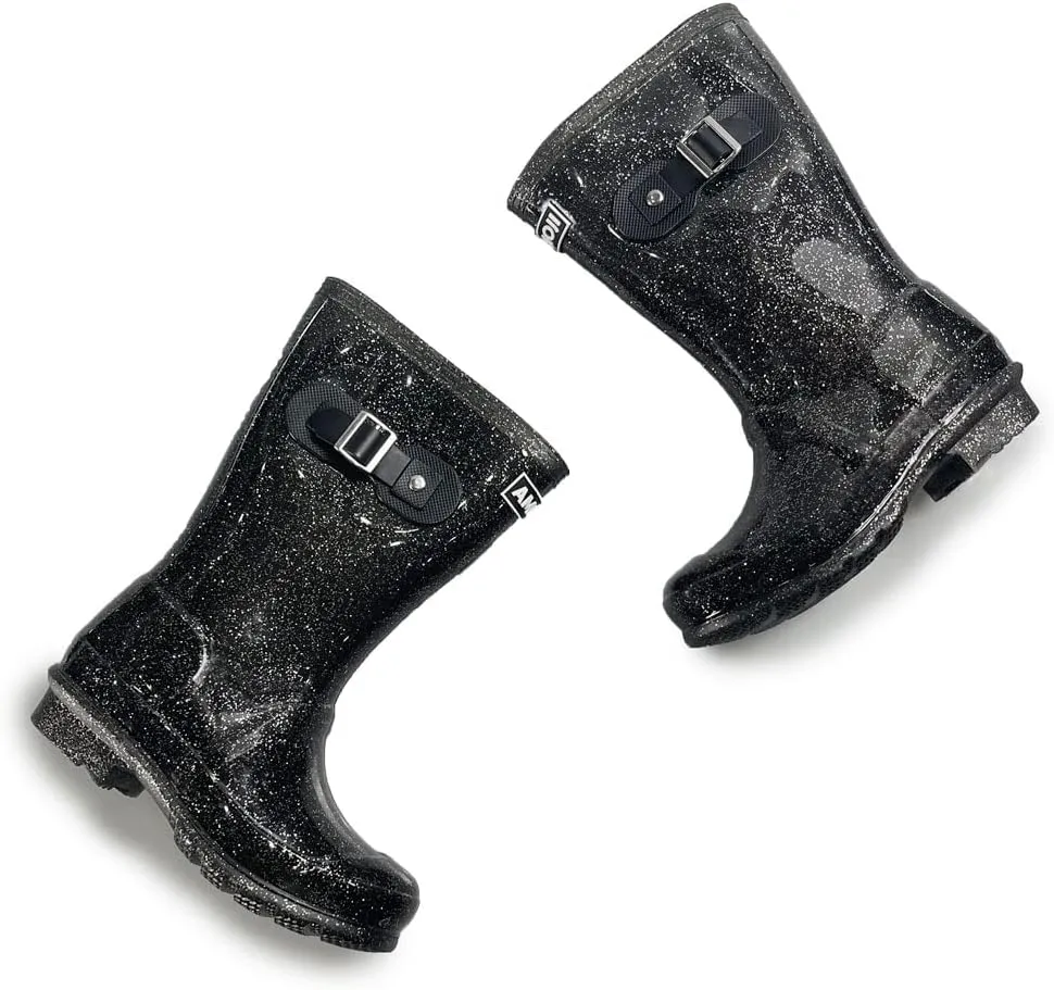 Amoji Gril Easy On Rain Boots (Little Kid/Big Kid)