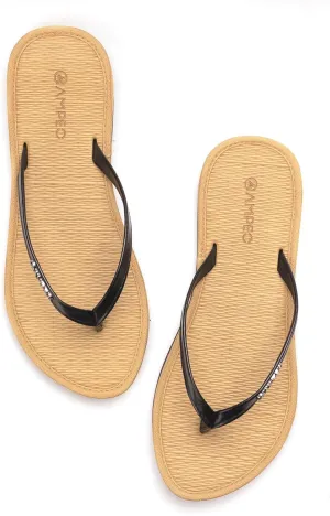 Ampeo Women's Flip Flops Comfortable Lightweight Summer Beach Quick-Dry Thong Flat Sandals