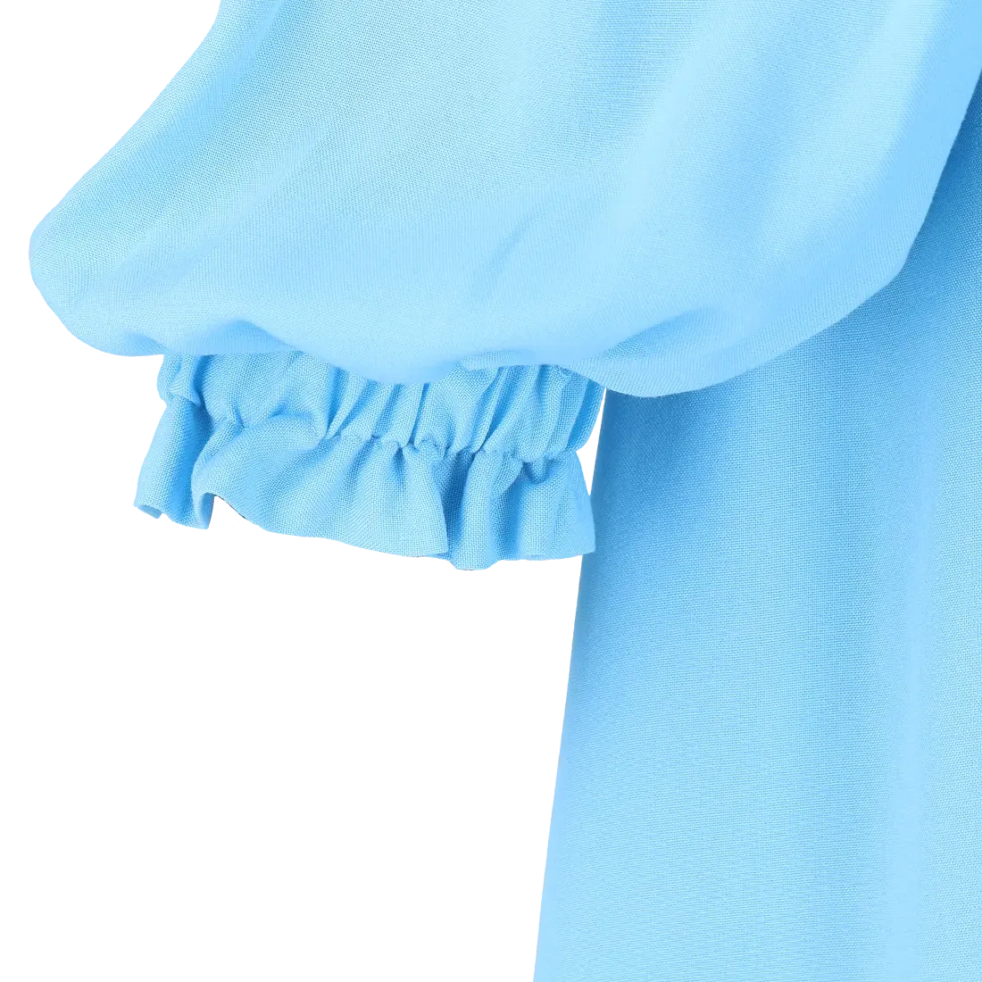 Anna Solid kjole - Airy Blue