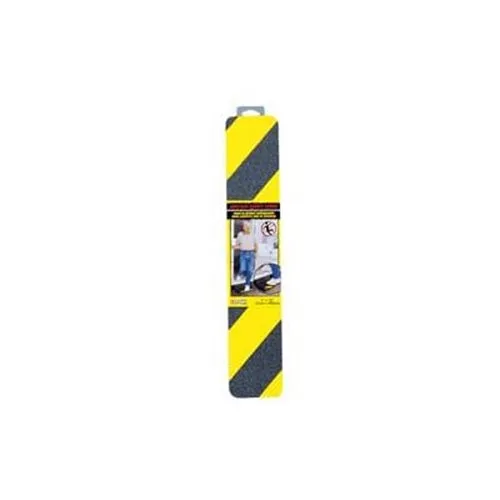 Anti-Slip Safety Grit Strip Yellow/Black 3 X 16