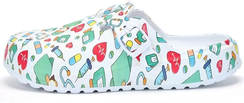 Axcone Womens Clogs Slip on Work Garden Slippers Nurse Shoes 2025