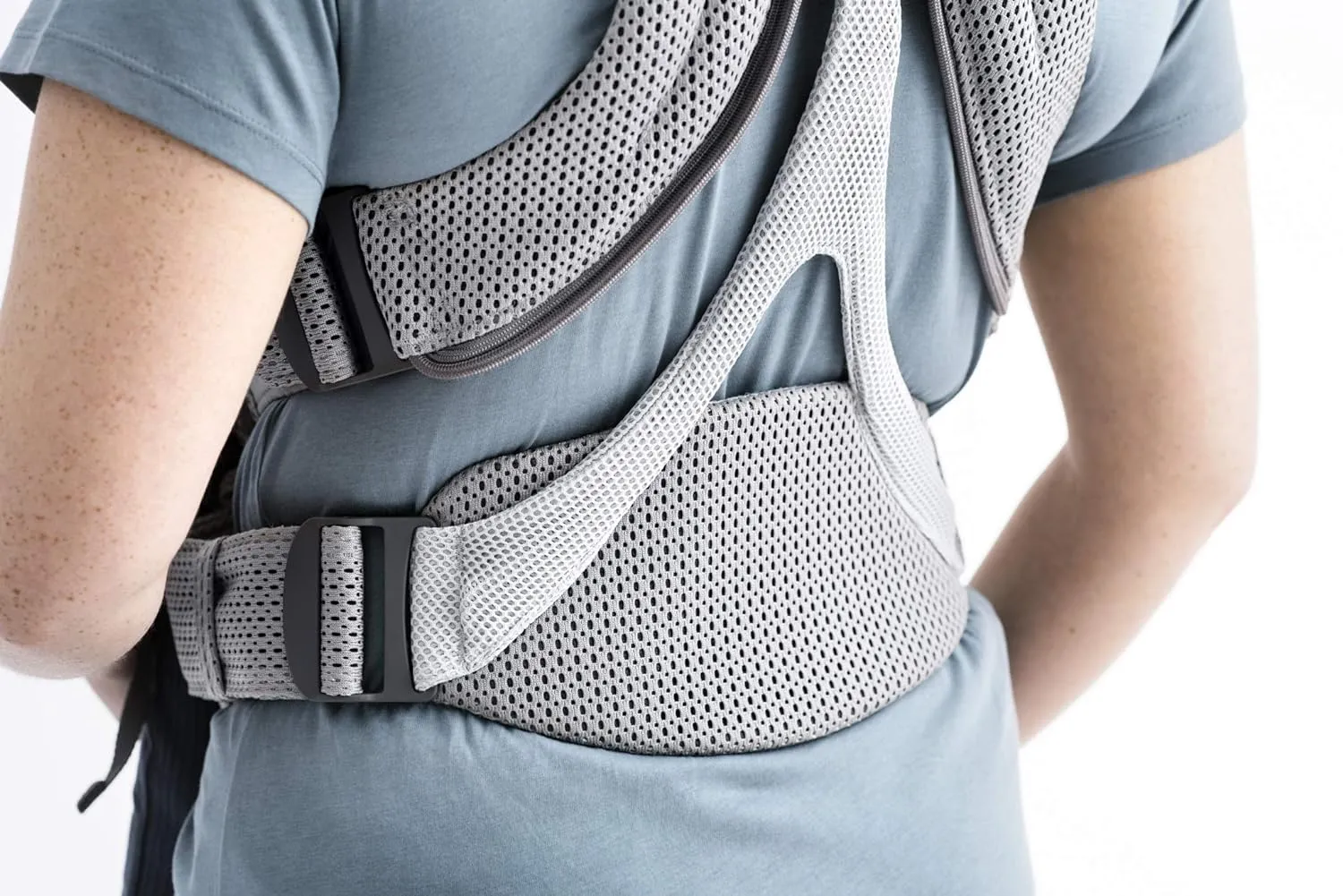 BabyBjörn Baby Carrier Free, 3D mesh, Gray