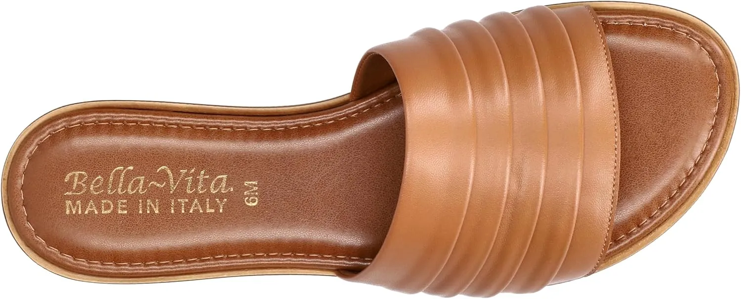 Bella Vita Women's Rya-Italy Flat Sandal