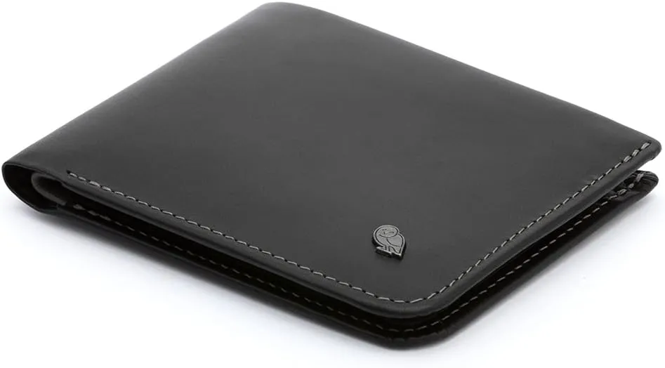 Bellroy Hide & Seek Wallet (Slim Leather Bifold Design, RFID Protected, Holds 5-12 Cards, Coin Pouch, Flat Note Section, Hidden Pocket)