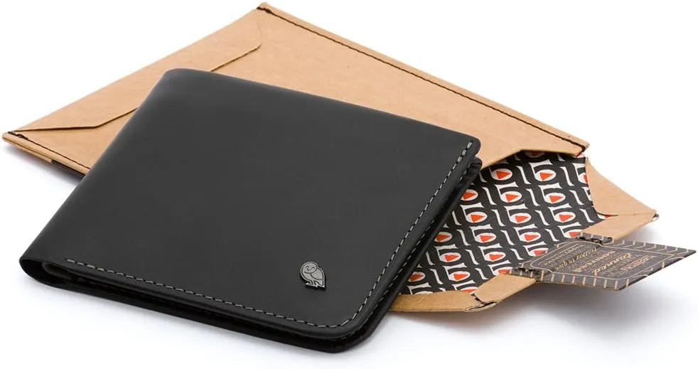 Bellroy Hide & Seek Wallet (Slim Leather Bifold Design, RFID Protected, Holds 5-12 Cards, Coin Pouch, Flat Note Section, Hidden Pocket)