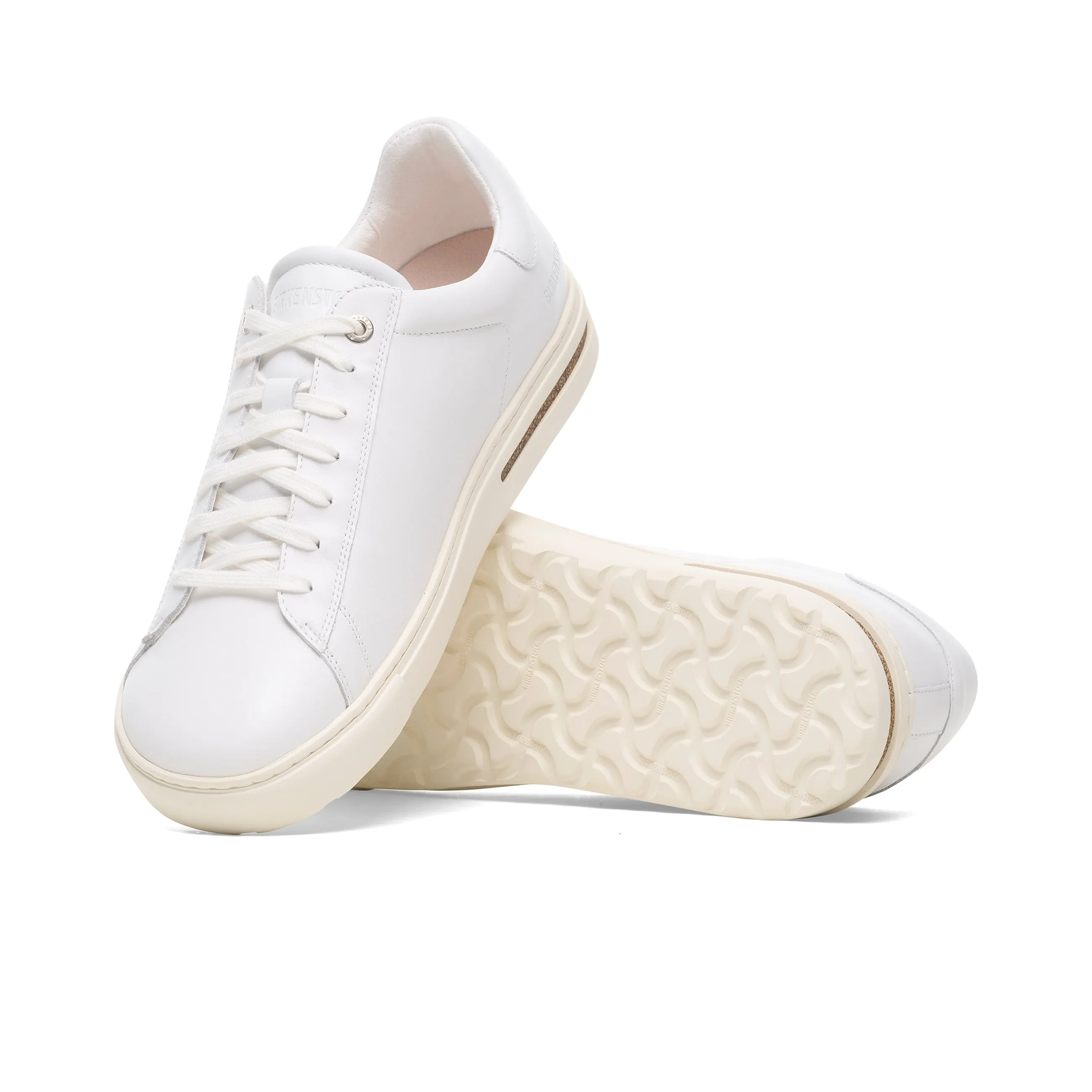 Bend White Smooth Leather