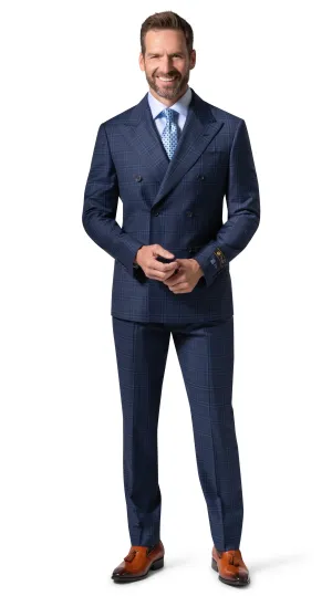Bergamo Elegant - Faille Wool 10005.4101 D/B Slim Fit Suit