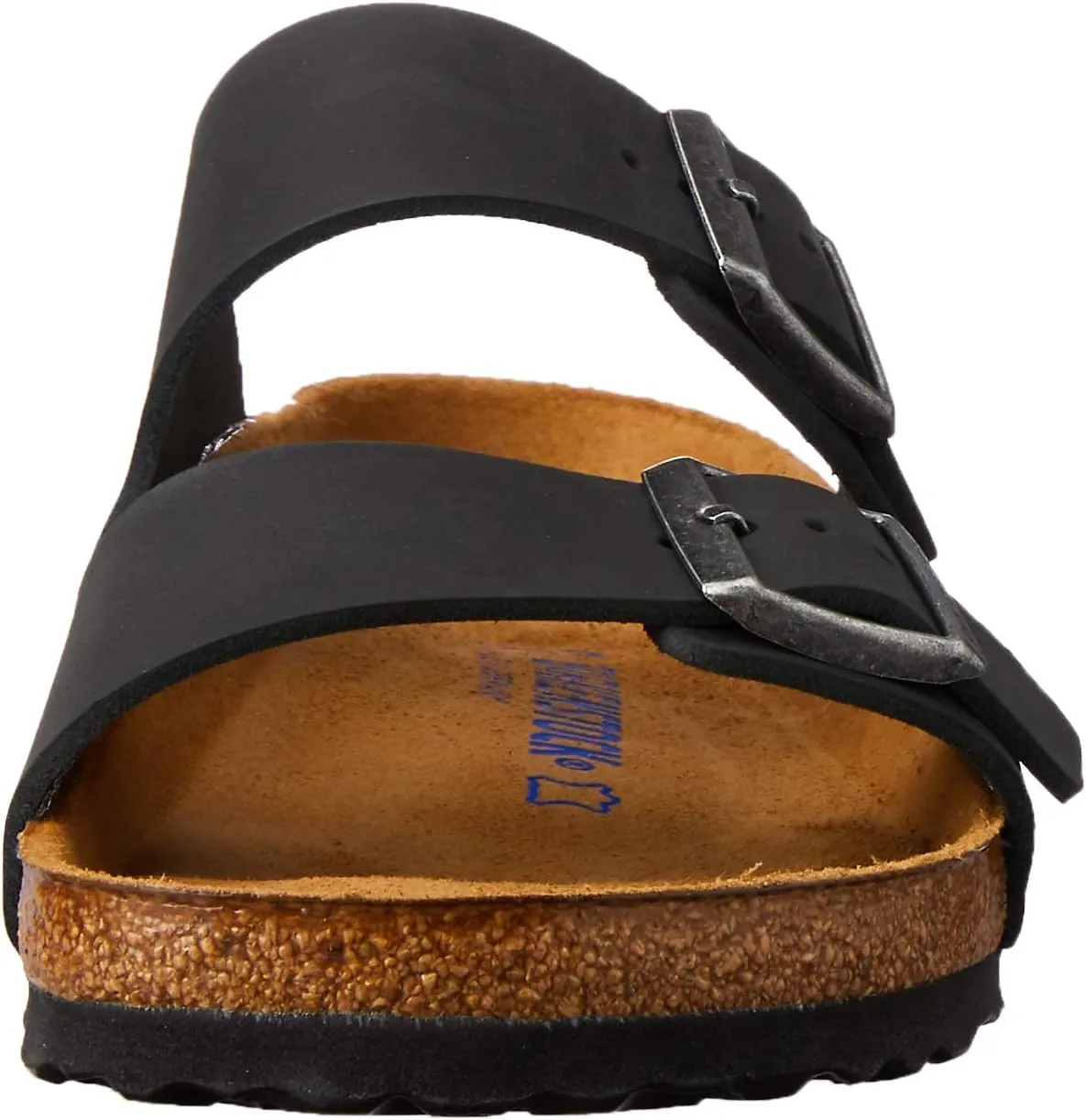 Birkenstock Men's Arizona SF 2-Strap Soft Cork Footbed Sandal Medium EU