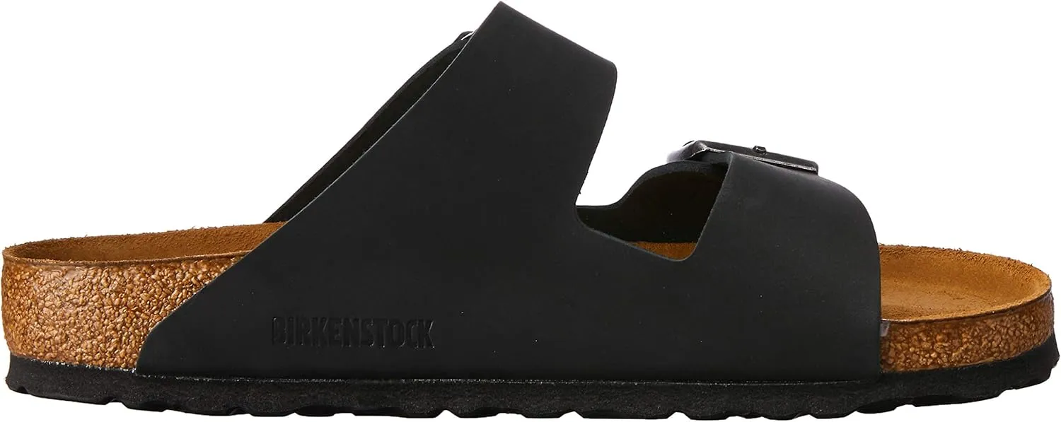 Birkenstock Men's Arizona SF 2-Strap Soft Cork Footbed Sandal Medium EU