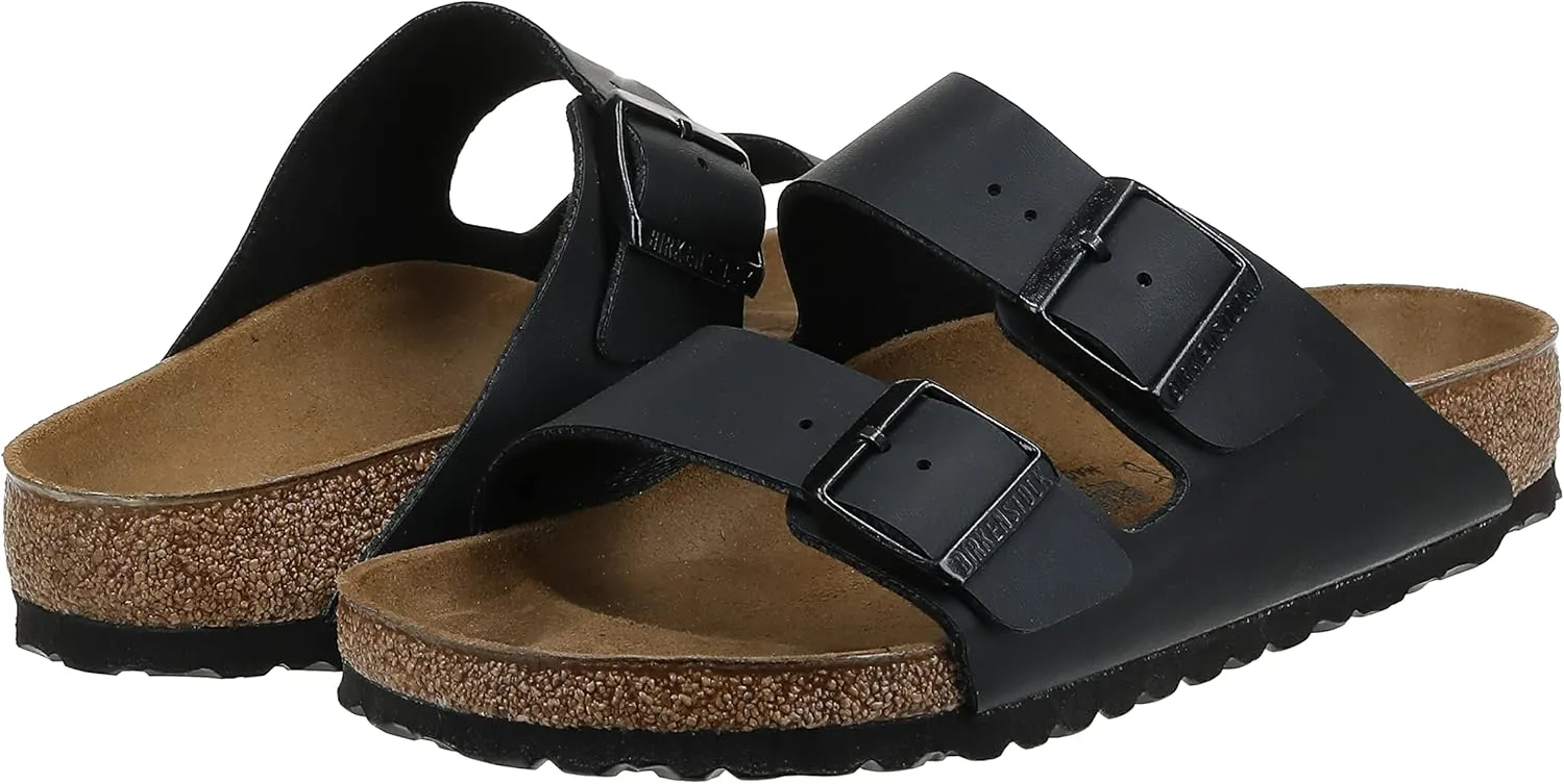 Birkenstock Men's Arizona SF 2-Strap Soft Cork Footbed Sandal Medium EU
