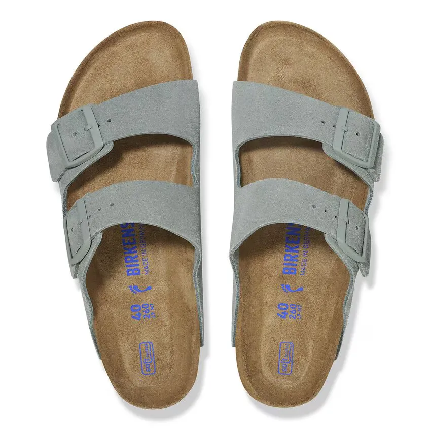 Birkenstock Women's Arizona Soft Footbed Sandal - Pure Sage