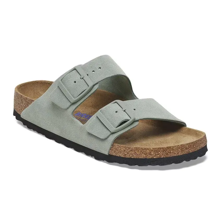 Birkenstock Women's Arizona Soft Footbed Sandal - Pure Sage