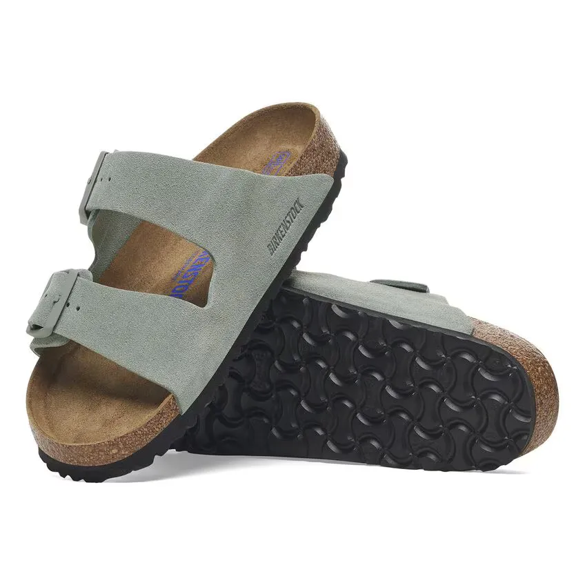 Birkenstock Women's Arizona Soft Footbed Sandal - Pure Sage
