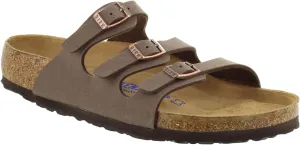 Birkenstock Women's Florida Soft Footbed Mocha Birkibuc Sandal 41 R (US Women's 10-10.5)