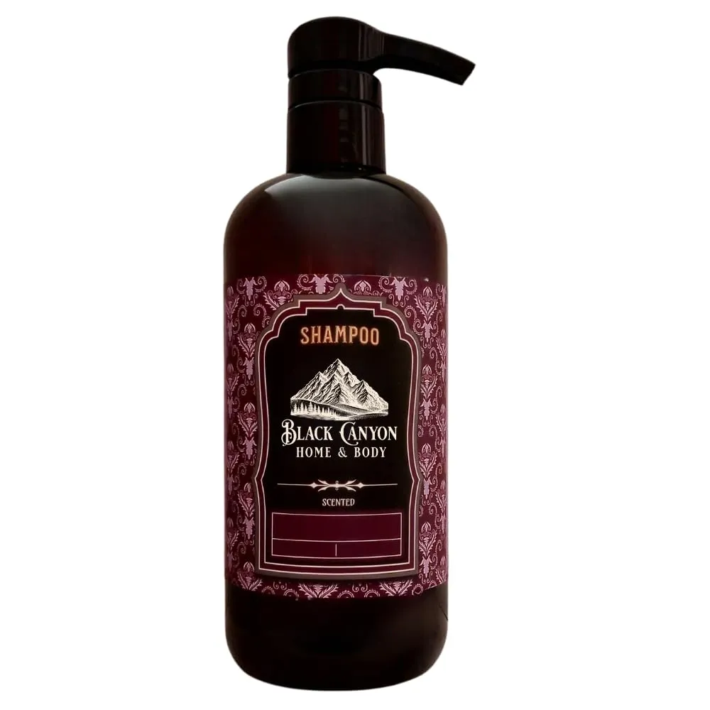 Black Canyon Red Clover & Tea Scented Argan Oil Hair Shampoo, 16 Oz
